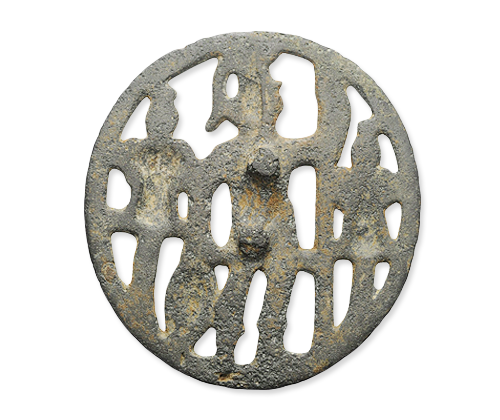 Phalera of a sword belt, back